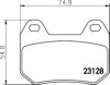 TEXTAR 2312801 Brake Pad Set, disc brake